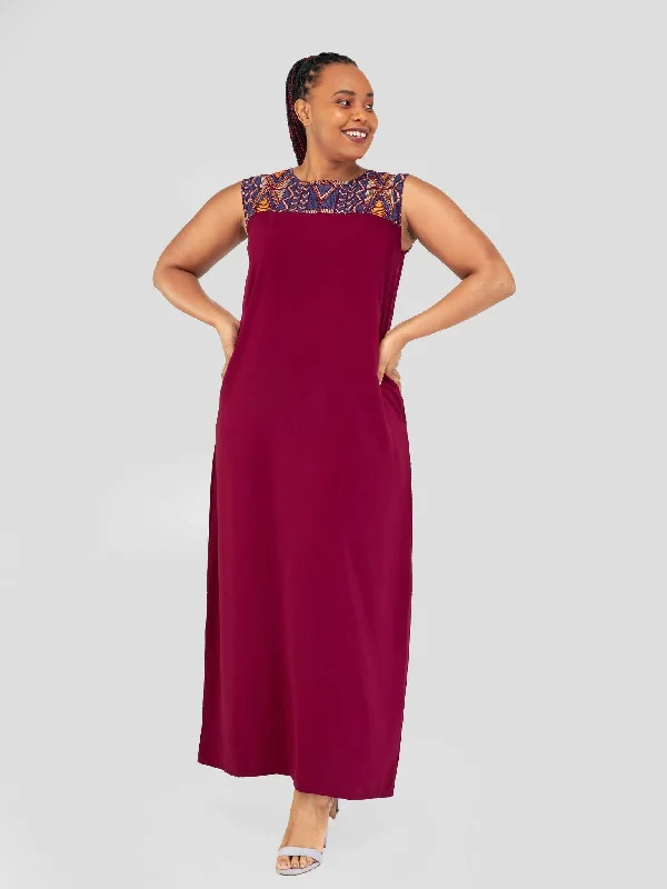 Kidosho Dari Dress - Blackcurrant