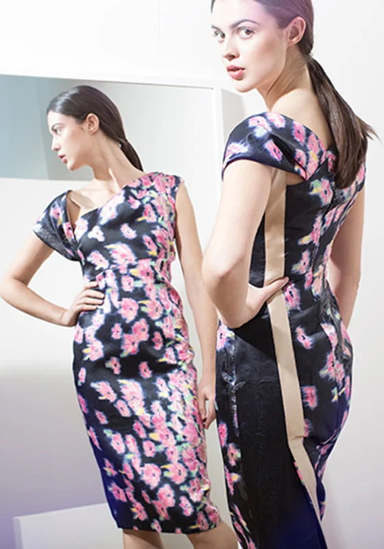 Act Fast – Limited Time Savings!Caroline Kilkenny Orion Floral Dress, Pink Multi