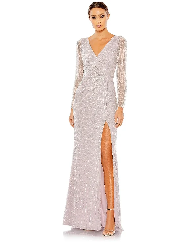 Shop Smart, Save Big!Mac Duggal 93660 Long Sleeve Formal Evening Dress