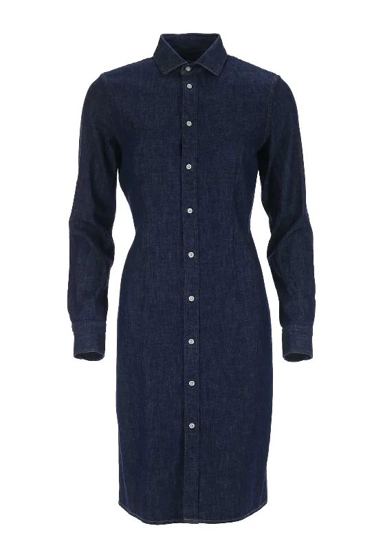 The Best Sale of the Year!Ralph Lauren Women Christie Denim Dress, Indigo