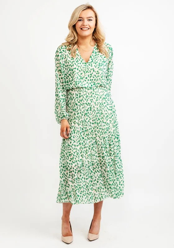 Save Money, Shop Happy!Seventy1 One Size Scatter Print Dress, Green Multi