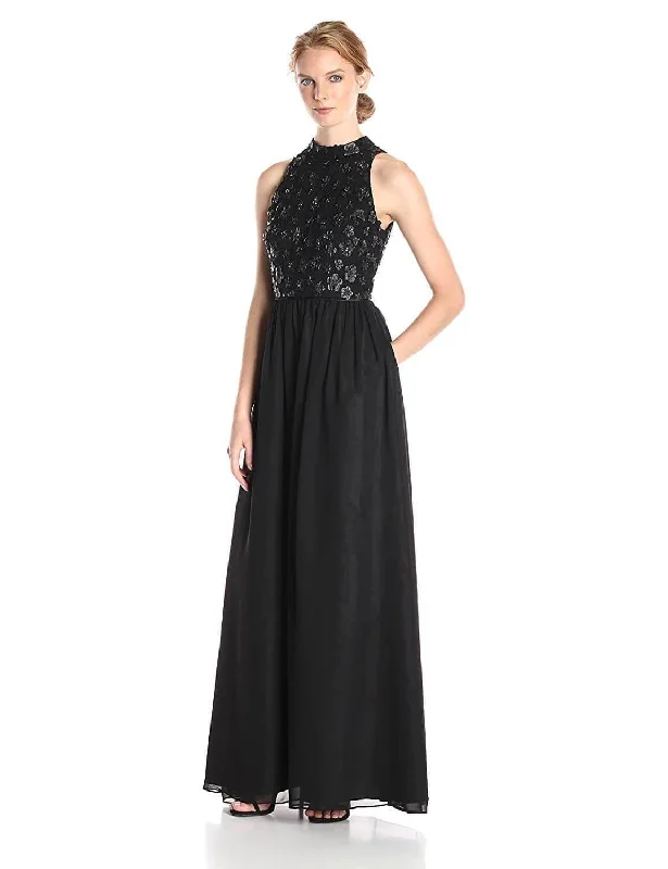 Time to Save Big!Adrianna Papell AP1E200026 Long Formal Halter Evening Gown