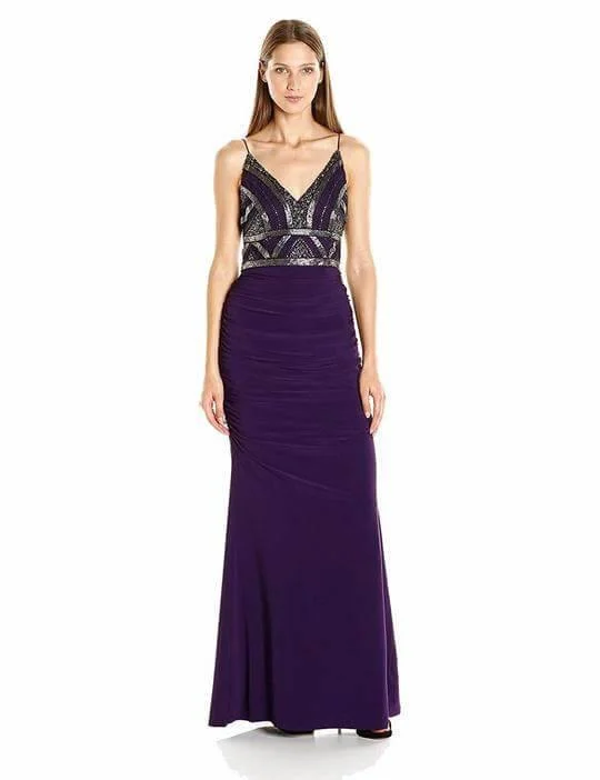 Sale Alert – Get Ready to Shop!Adrianna Papell AP1E200204 Long Formal Spaghetti Strap Prom Dress