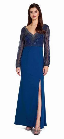 Shop Smart, Save Big!Adrianna Papell AP1E205069 Long Sleeve Mother of the Bride Formal Dress