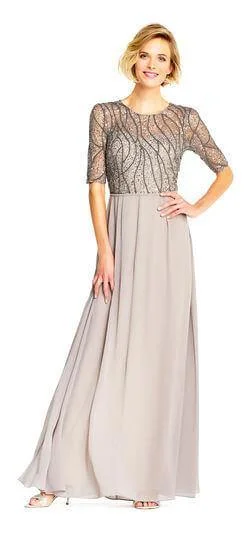 Today’s Deals, Tomorrow’s Regrets!Adrianna Papell AP1E202210 Prom Long Formal Chiffon Dress