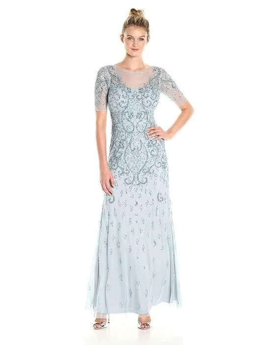 Price Drops You’ll Love!Adrianna Papell AP1E201314 Prom Long Formal Dress Evening Gown