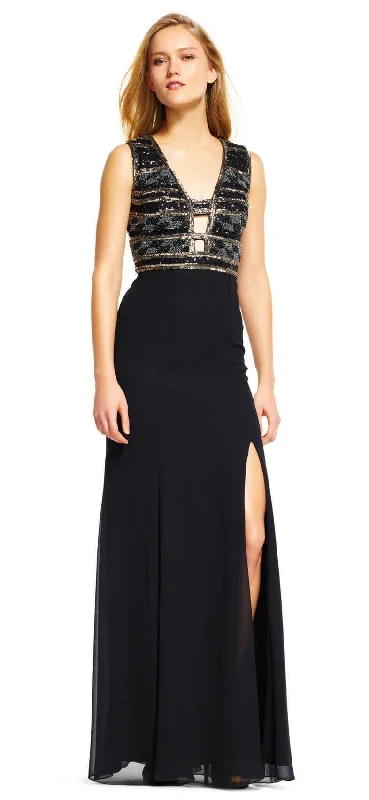 Get Ready to Save!Adrianna Papell AP1E201342 Prom Long Formal Evening Dress