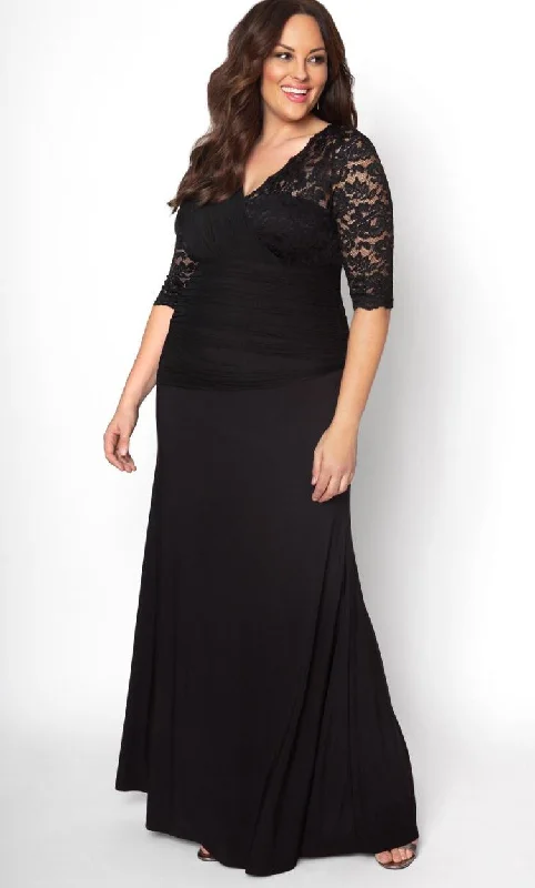 Your Dream Deal is Here!Kiyonna Evening Long Plus Size Gown