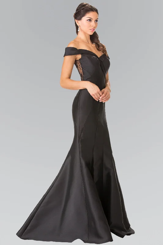 Limited Time Offer!Mermaid Long Off Shoulder Formal Prom Dress