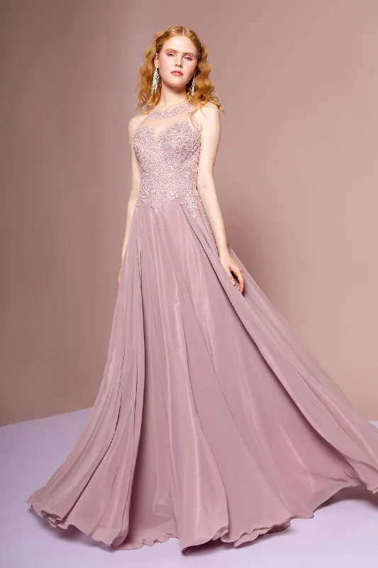 Exclusive Offers You’ll Love!Jewel Embellished Long Prom Dress Formal