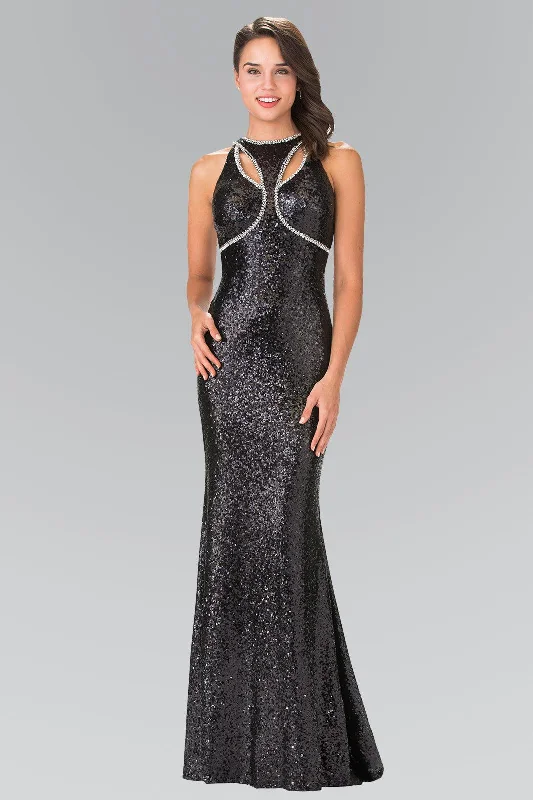 Your Exclusive Offer Awaits!Prom Long Formal Halter Neck Beaded Evening Dress