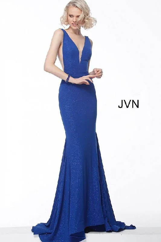 Act Fast – Limited Time Savings!Jovani 67093 Plunging Neckline Formal Evening Long Dress