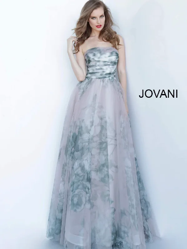 Don't Miss Out!Jovani 4434 Long Formal Printed Dress