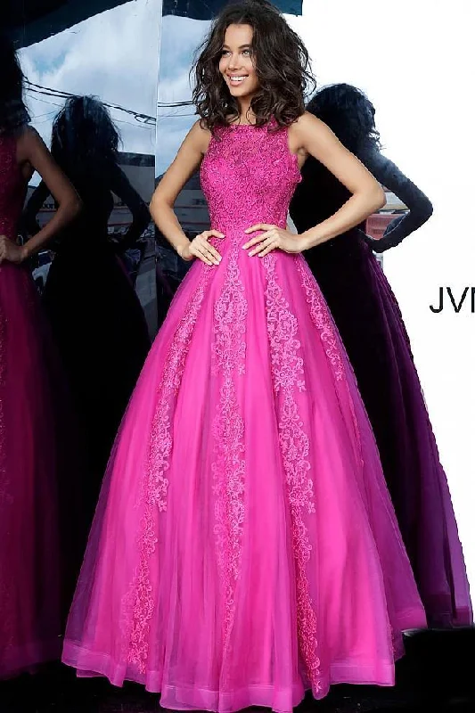 The Sale You’ve Been Waiting For!Jovani 59046 Long Sleeveless Prom Ball Gown