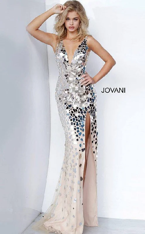 Buy More, Save More!Jovani 02479 Long Sleeveless Prom Dress