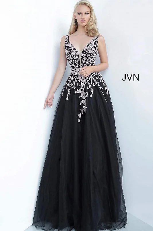 Don’t Wait – Shop Today!Jovani 2302 Long Sleeveless Prom Ball Gown