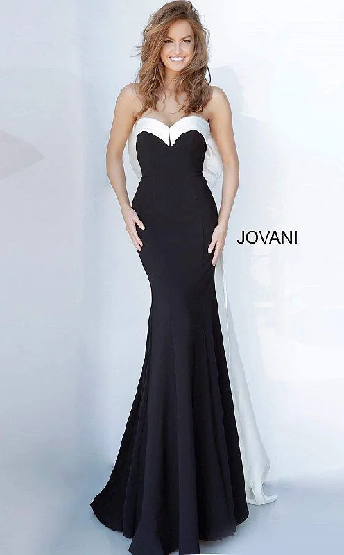 Limited Stock Available!Jovani 12020 Long Strapless Prom Dress