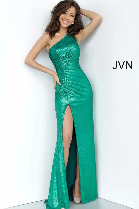 Unmissable Offers Await!Jovani 4734 Long Formal One Shoulder Prom Gown