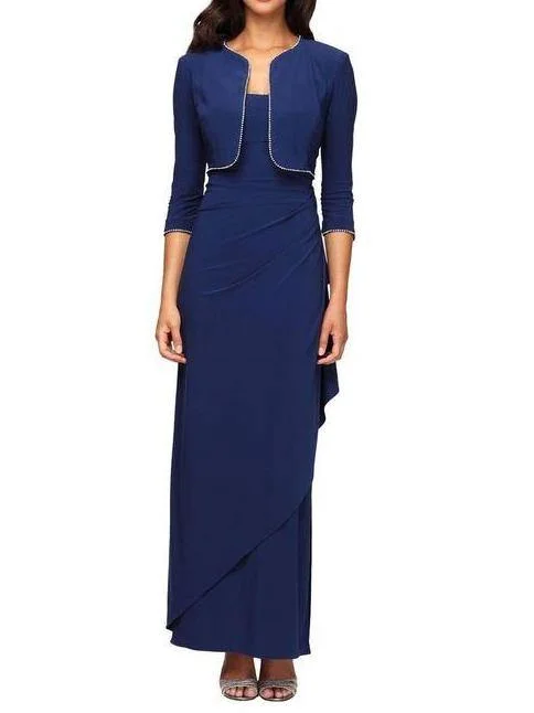 Great Deals, Just for You!Alex Evenings AE235173 Long Formal Dress with Bolero Jacket