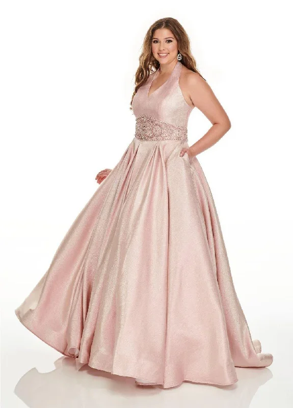 Limited Deals, Unlimited Savings!Rachel Allan Long Plus Size Prom Dress