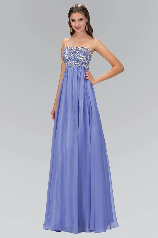 Savings You Can’t Ignore!Long Strapless Chiffon Prom Formal Dress