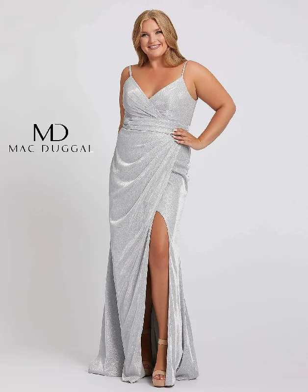 Shop Before It’s Gone!Mac Duggal 49049 Fabulouss Plus Size Prom Dress Formal