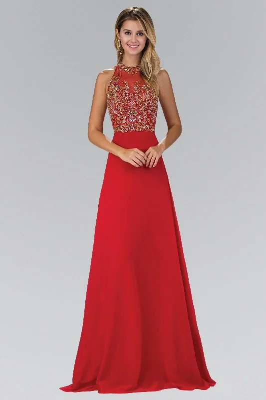 Best Price of the Season!Prom Long Dress Beaded Chiffon Formal Gown