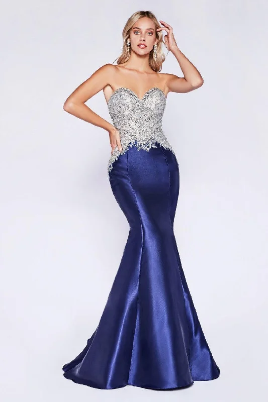 Best Offers of the Month!Cinderella Divine CD84099 Sexy Strapless Long Prom Dress