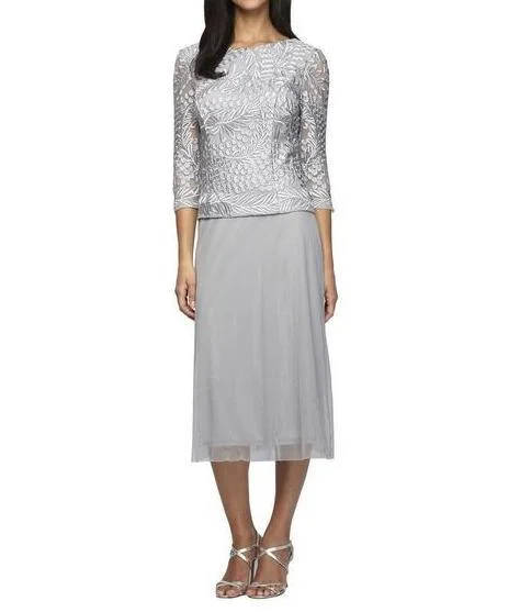 The Best Offers Are Here!Alex Evenings AE217197 Short Mother of the Bride Dress Formal