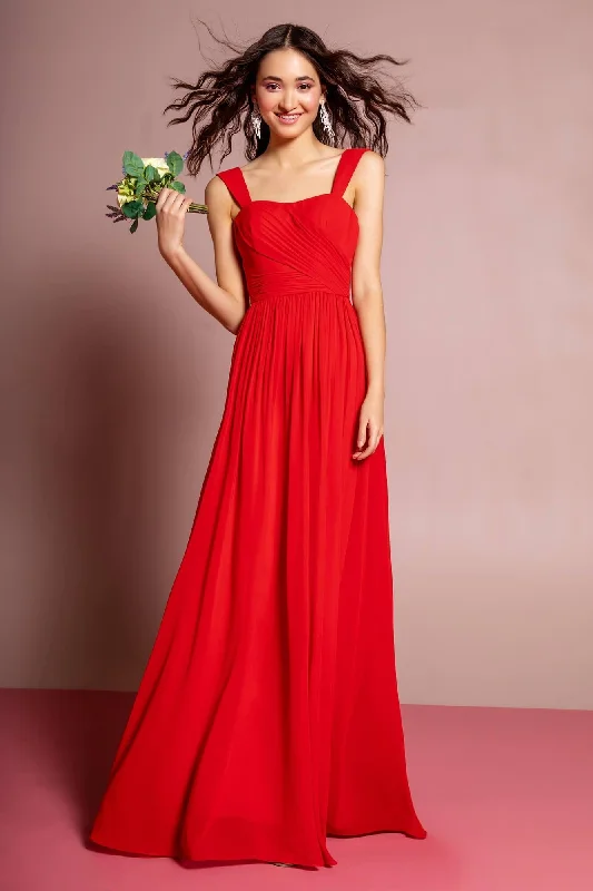 Shop More, Spend Less!Sleeveless Chiffon Long Formal Dress