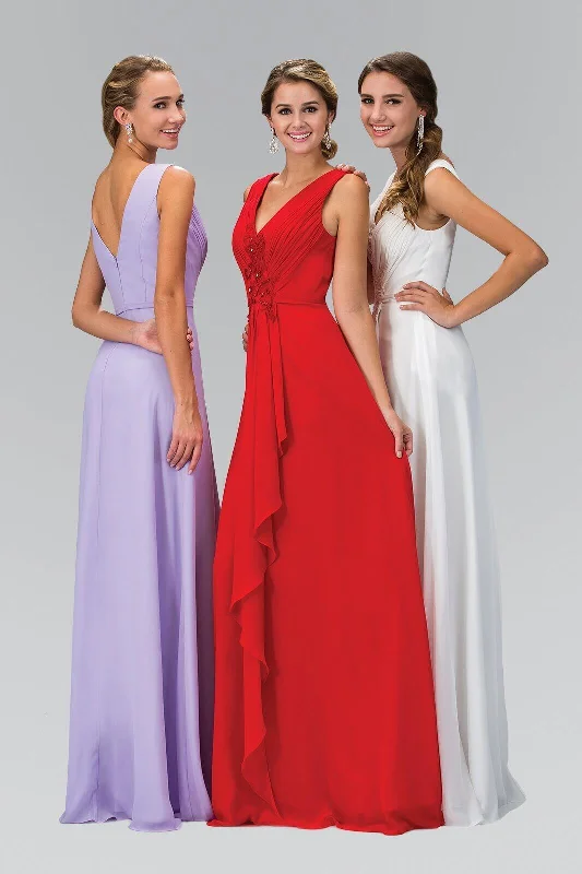 Great Deals, Just for You!Long Bridesmaid Formal Chiffon Dress