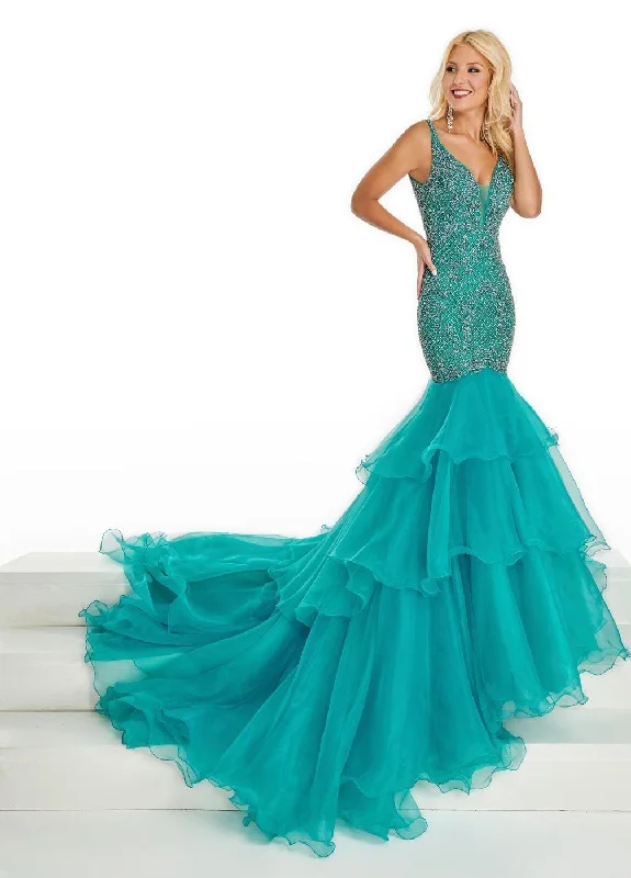 Huge Price Cuts Await!Rachel Allan Sparkling Long Formal Prom Dress