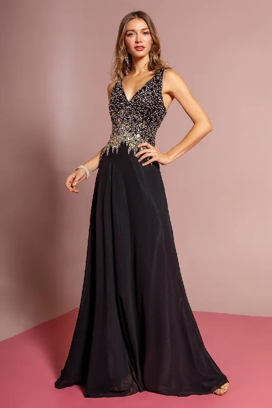 Sale Alert – Get Ready to Shop!Open Back Prom Chiffon Long Dress Formal