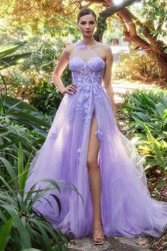 Best Price of the Season!Andrea & Leo A1053 One Shoulder Prom Dress Lilac