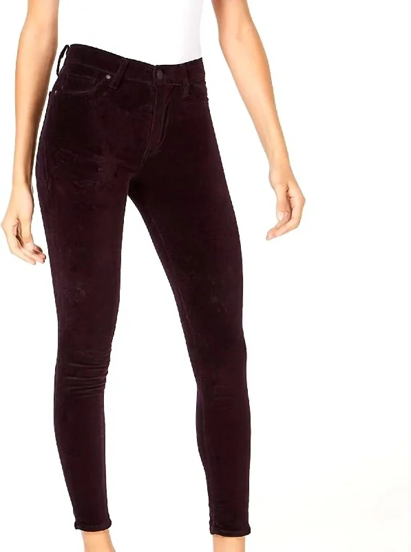 Shop Today, Save Tomorrow!Barbara Hgh Waist Super Skinny In Prism (Purple)