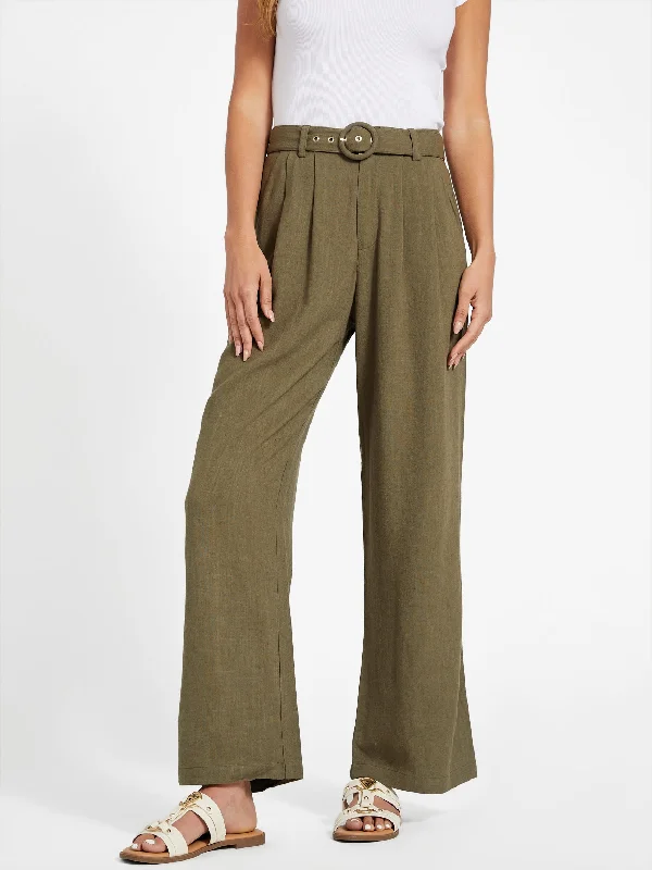 Sale Alert – Get Ready to Shop!Charlie Belted Linen Pants