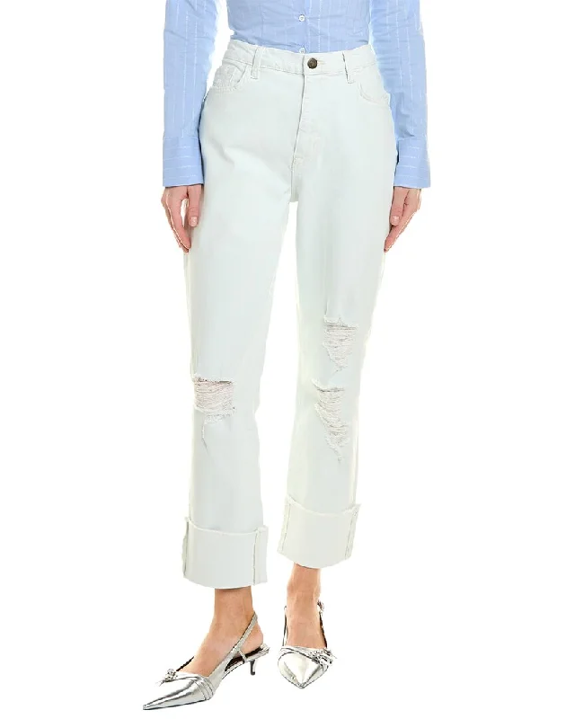 Mega Sale Happening Now!Current/Elliott Relaxed Cuffed Boyfriend Oblique Boyfriend Jean