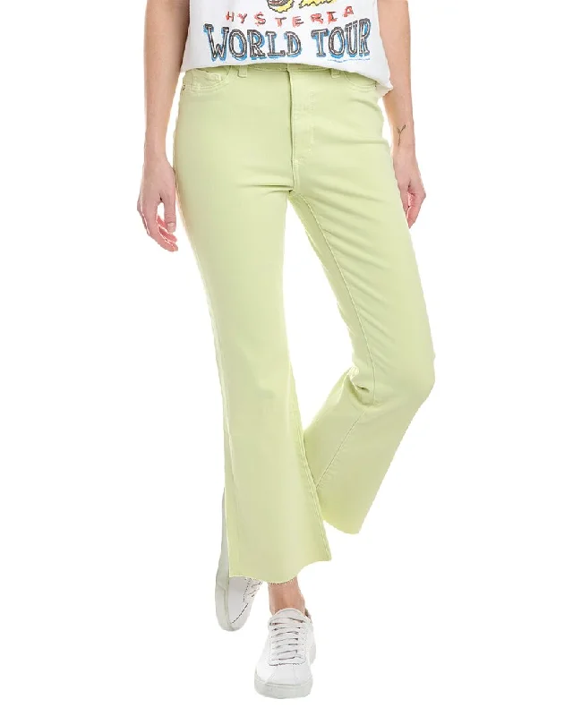 Limited-Time Price Drop!DL1961 Bridget Boot High-Rise Lt Limeade Instasculpt Crop Jean