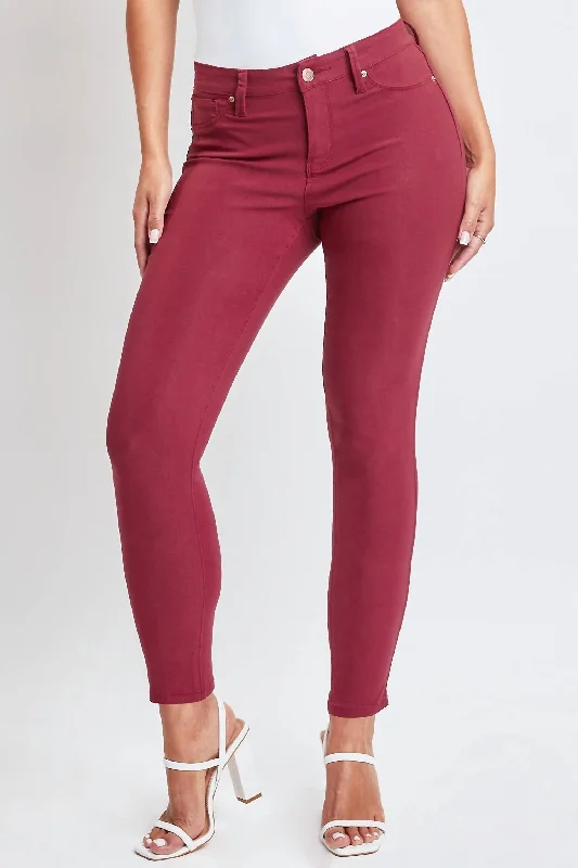 Incredible Savings Inside!Living The Dream Hyperstretch Denim In Dark Rose