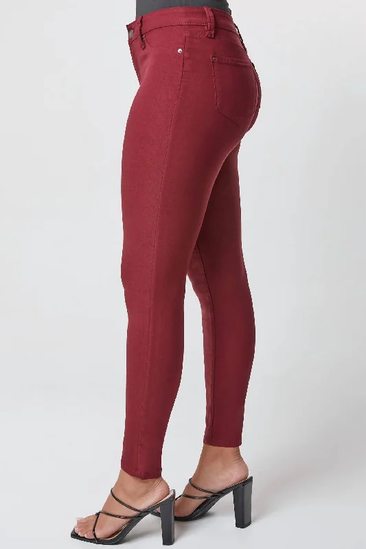 Shop Before It’s Gone!Living The Dream Hyperstretch Denim In Dark Wine