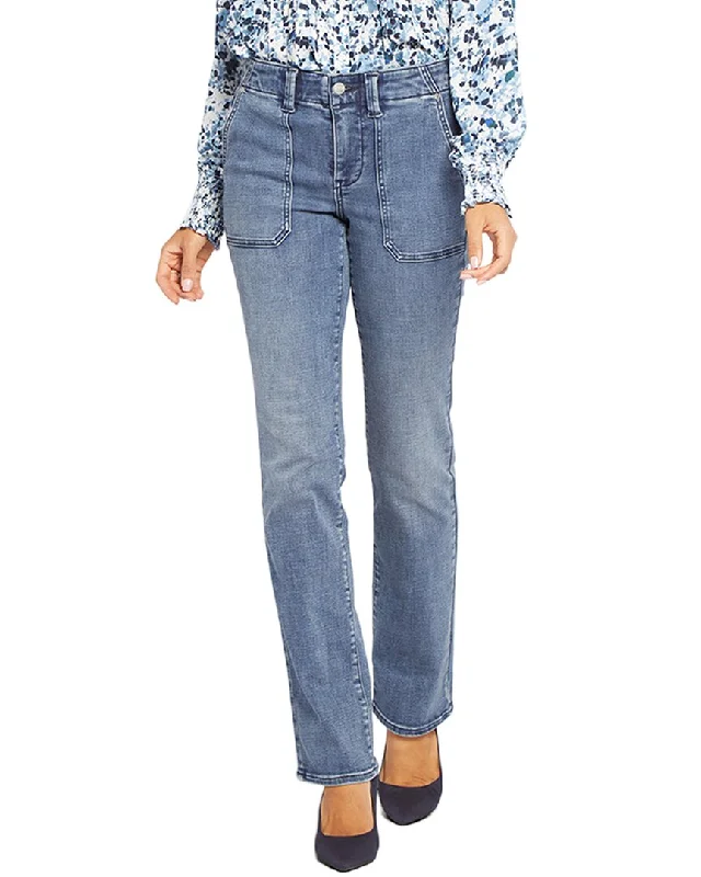 The Best Offers Are Here!NYDJ Marilyn Pristine Straight Leg Jean