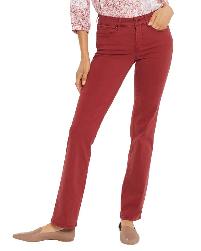 Unmissable Offers Await!NYDJ Petite Marilyn Boysenberry Reactive Straight Leg Jean