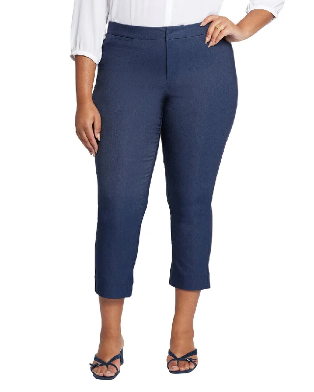 Save Money, Shop Happy!NYDJ Plus Marilyn Dk Blue Heather Relaxed Jean