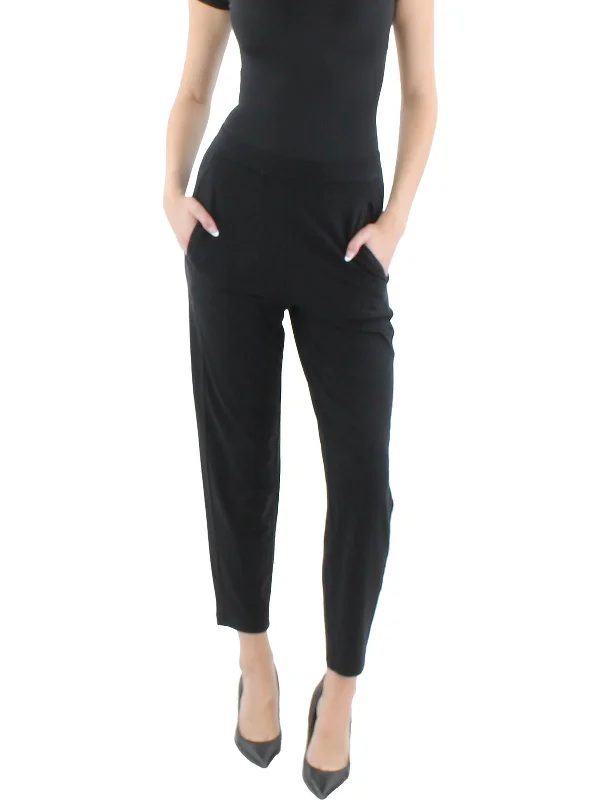 Save Like Never Before!Petites Womens Stretch Lyocell Ankle Pants