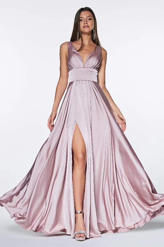 Get Ready to Save!Cinderella Divine CD7469 Long Prom Dress Evening Gown Mauve