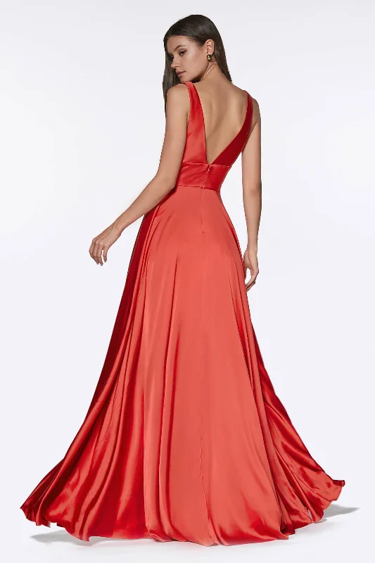 Don’t Wait – Deals Won’t Last!Cinderella Divine CD7469 Long Prom Dress Evening Gown Red