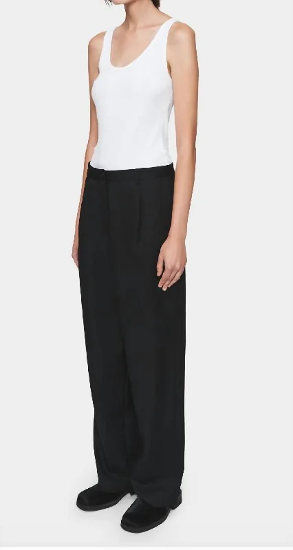 Time to Snag a Bargain!Slouchy Trouser In Black