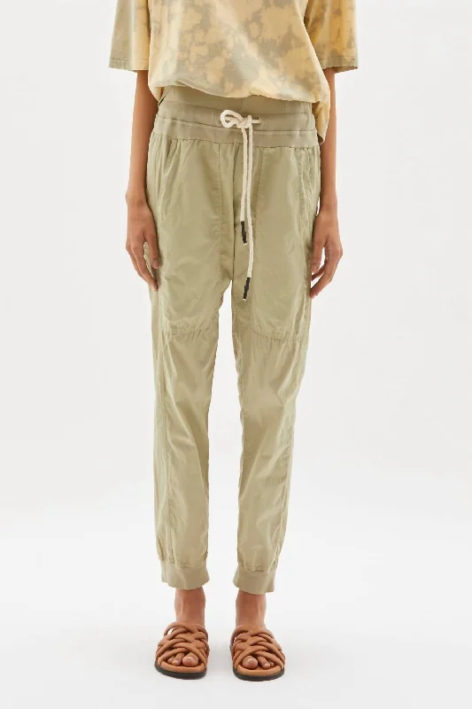 Don’t Wait – Shop Today!Utility Cotton Jersey Pant In Artichoke