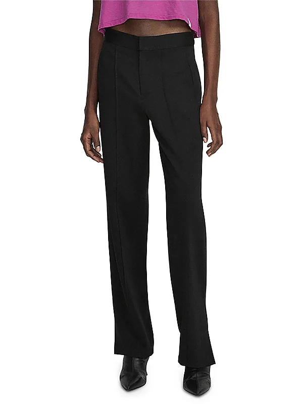 The Sale You’ve Been Waiting For!Womens High Rise Pintuck Straight Leg Pants