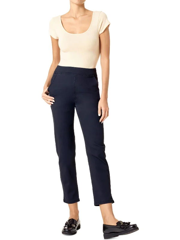 Your Wallet Will Thank You!Womens Solid Stretch Ankle Pants